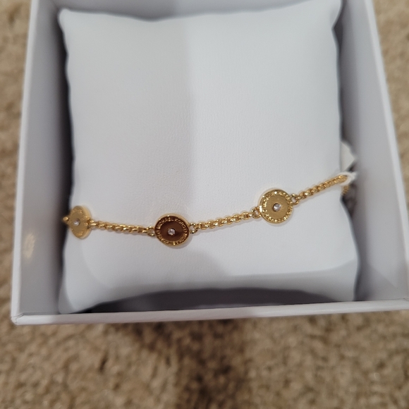 NWT MK Circular Charm Bracelet - Picture 3 of 3